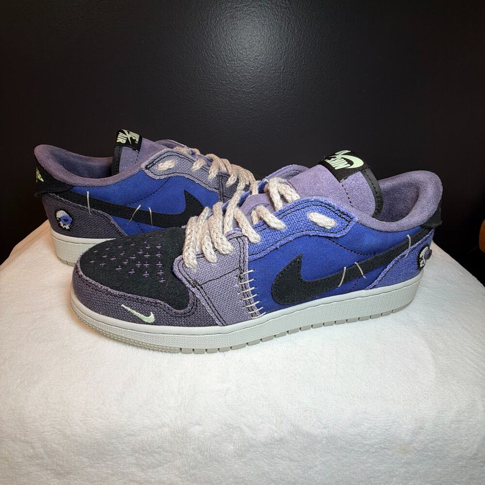 Zion Williamson x Jordan 1 Retro Low OG 'Voodoo Alternate' | IH2725500 | 7Y/8.5W - Picture 9 of 16